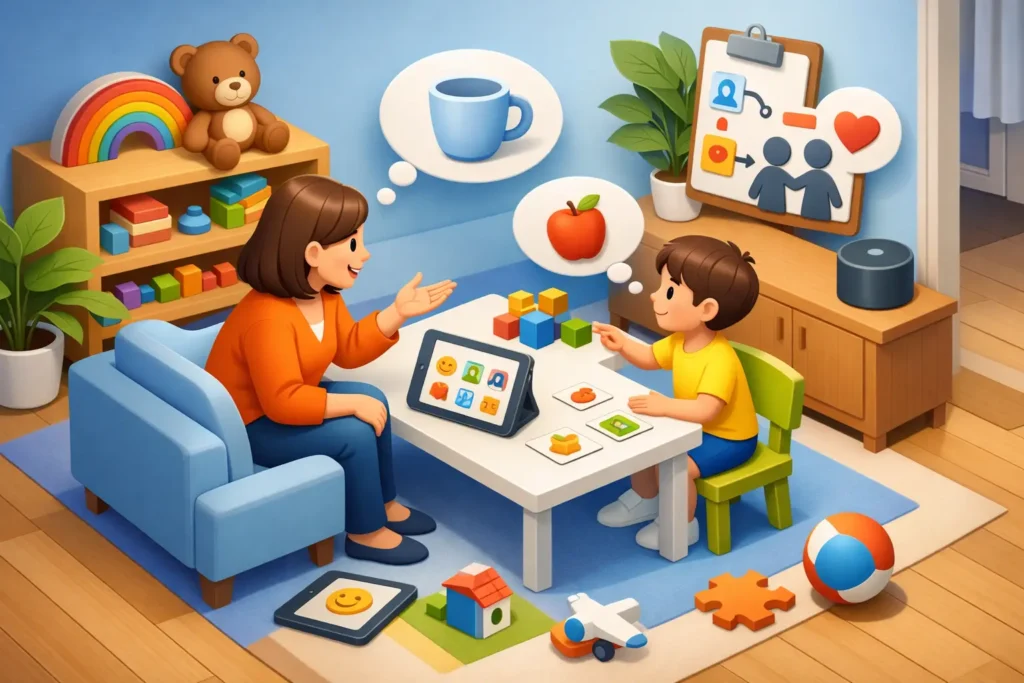 Cómo enseñar comunicación funcional en casa