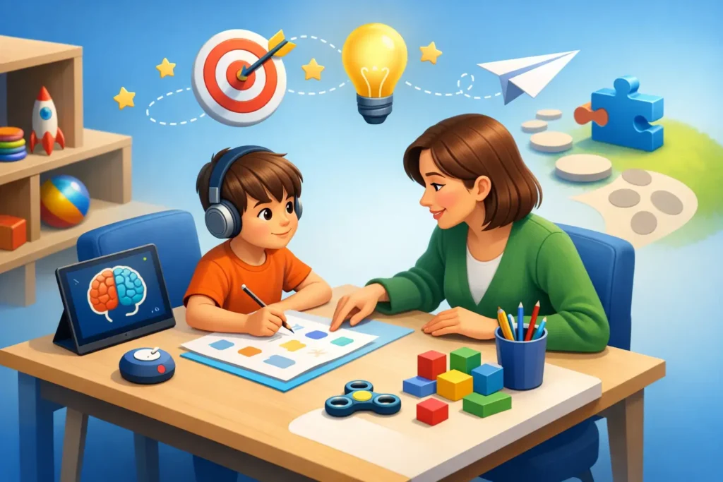 Cómo trabajar atención en niños con TDAH