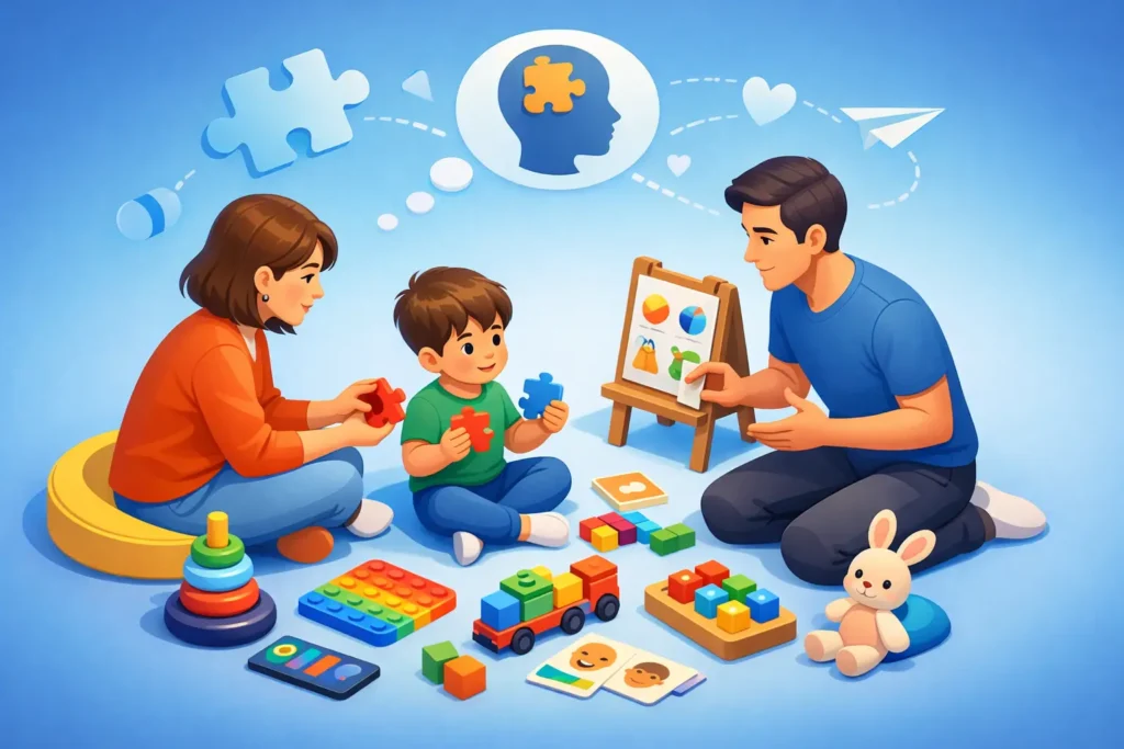 Entrenamiento para padres de niños con autismo