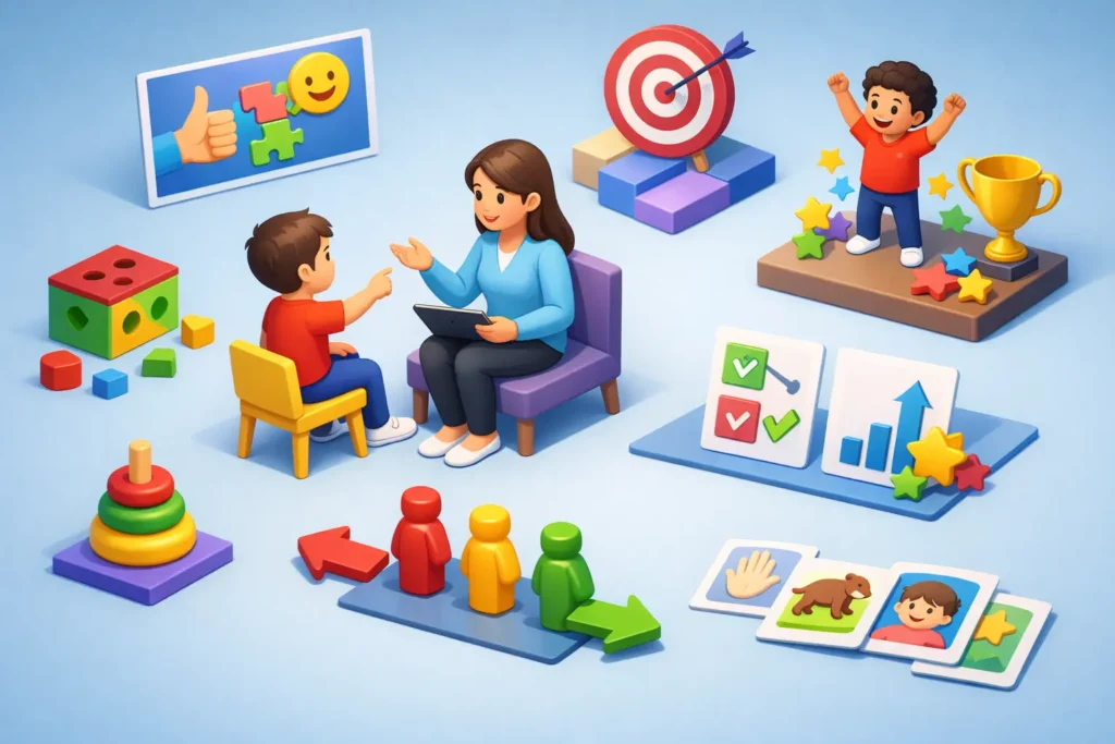 Objetivos conductuales para niños con autismo