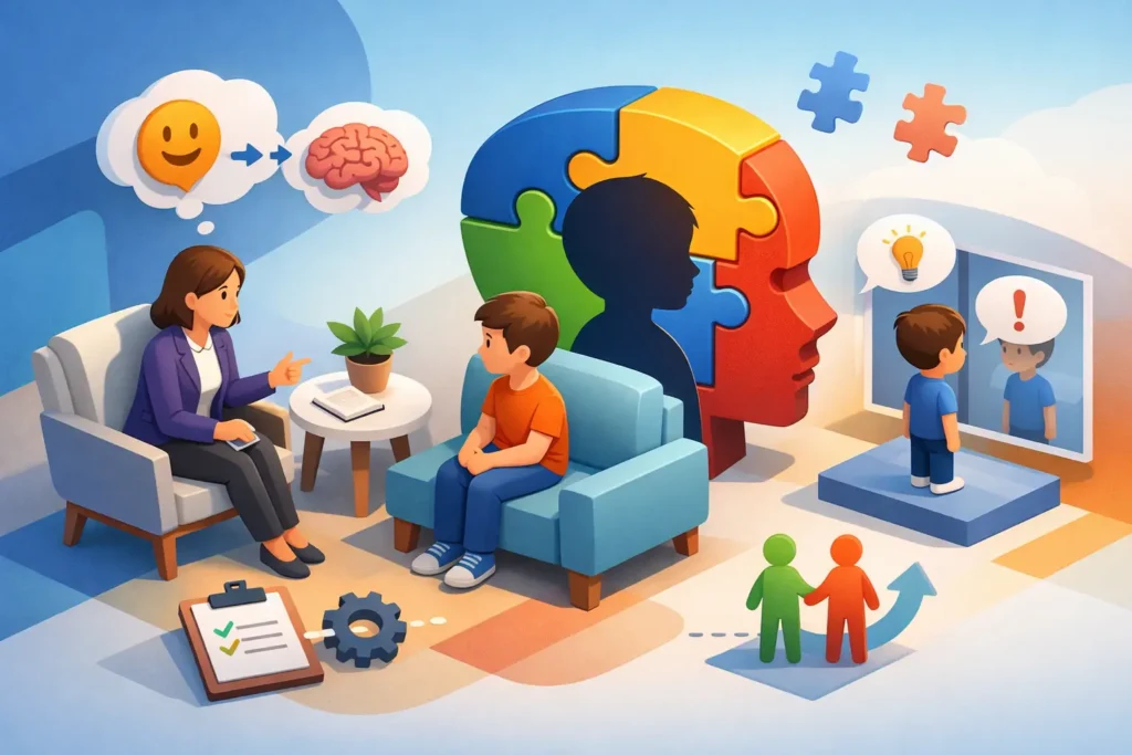 Terapia cognitivo conductual y autismo