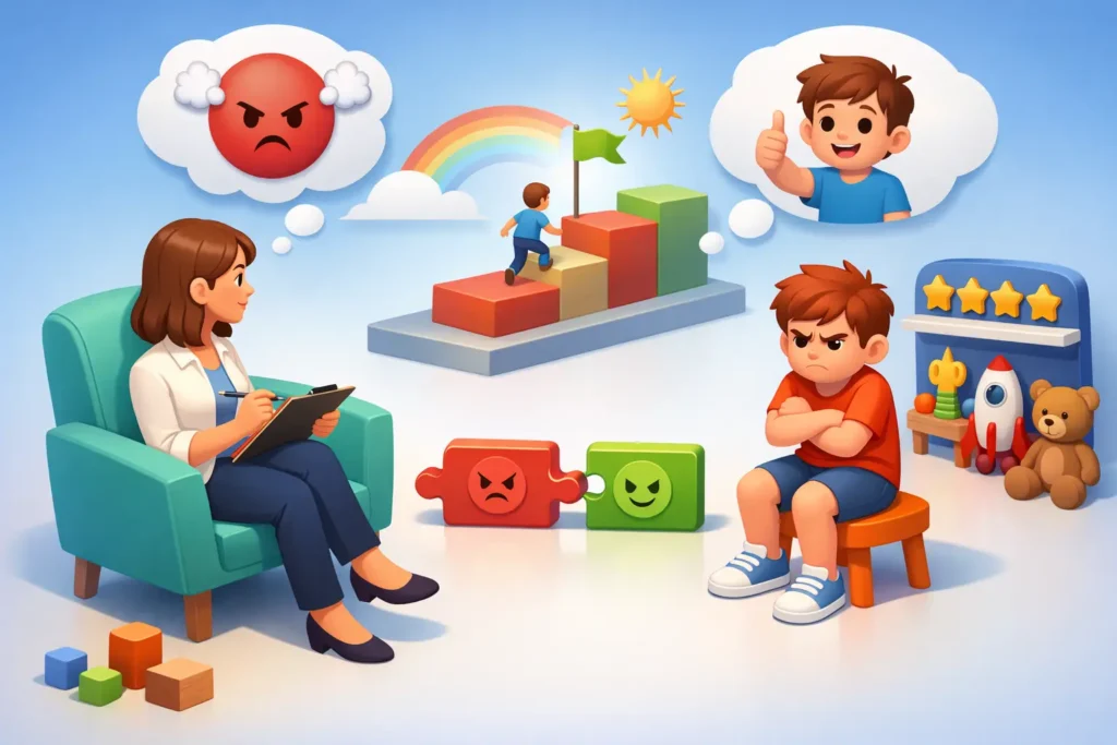 Terapia conductual para agresividad infantil
